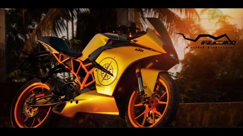 KTM RC 200 Bike