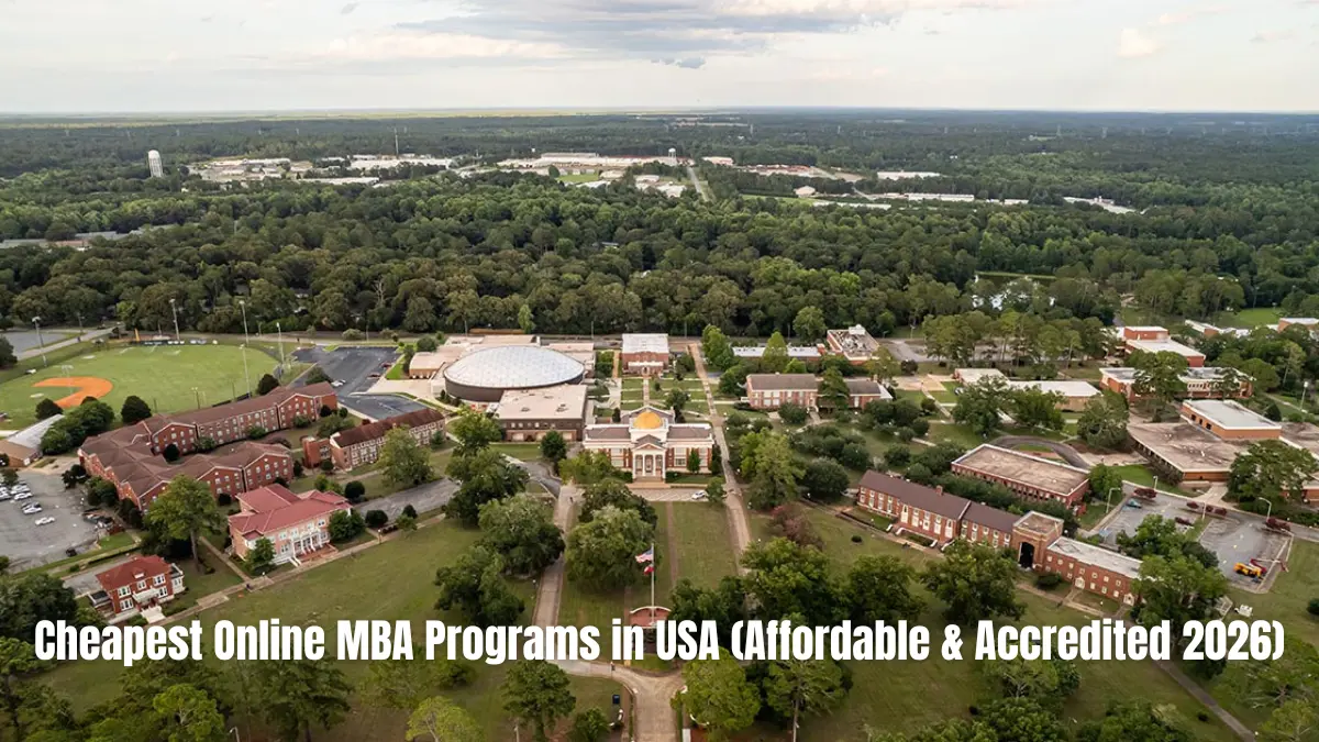 Cheapest Online MBA Programs in USA (Affordable & Accredited 2026)